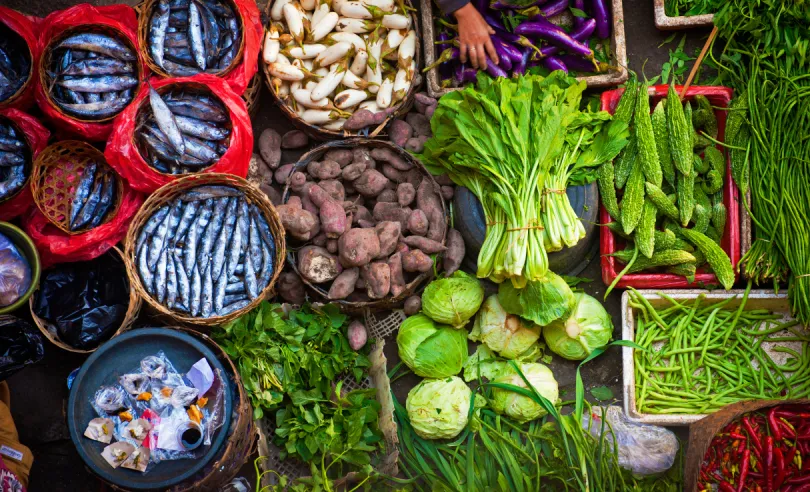 Rondreis Indonesië - markt