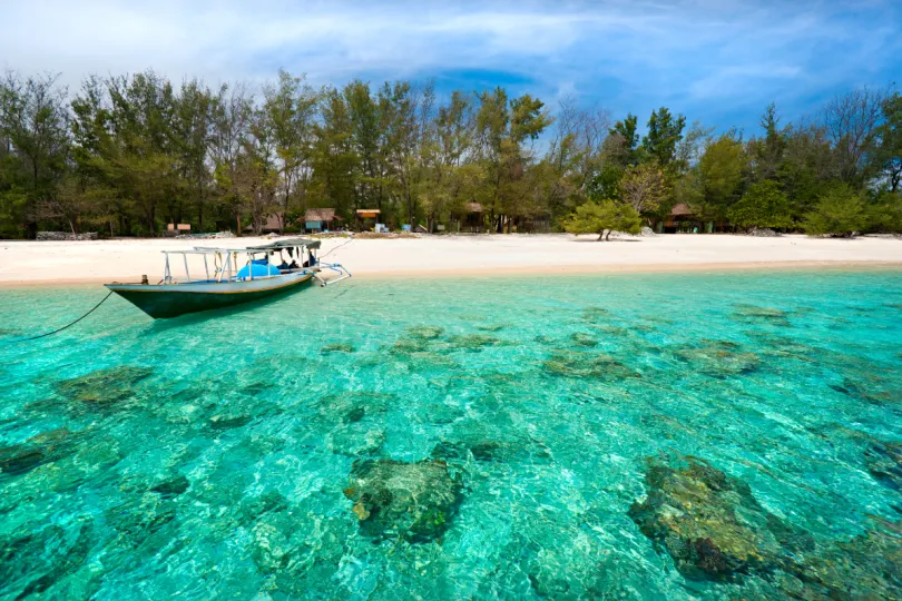 Rondreis Indonesie - strand Gili's