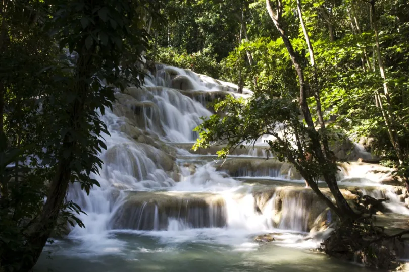 Jamaica hoogtepunten Dunn's River Falls