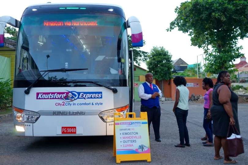 Jamaica rondreizen bus Knutsford Express