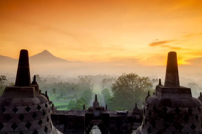 Rondreis Indonesië - Java Borobudur