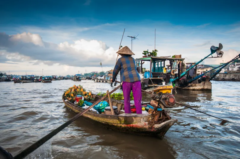 Rondreis Vietnam - Cai Rang markt