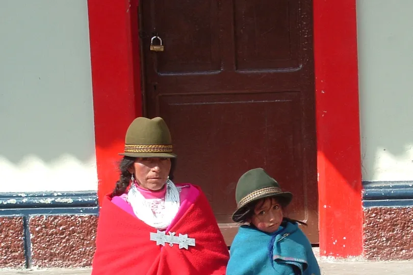 Ecuador rondreis Guamote locals