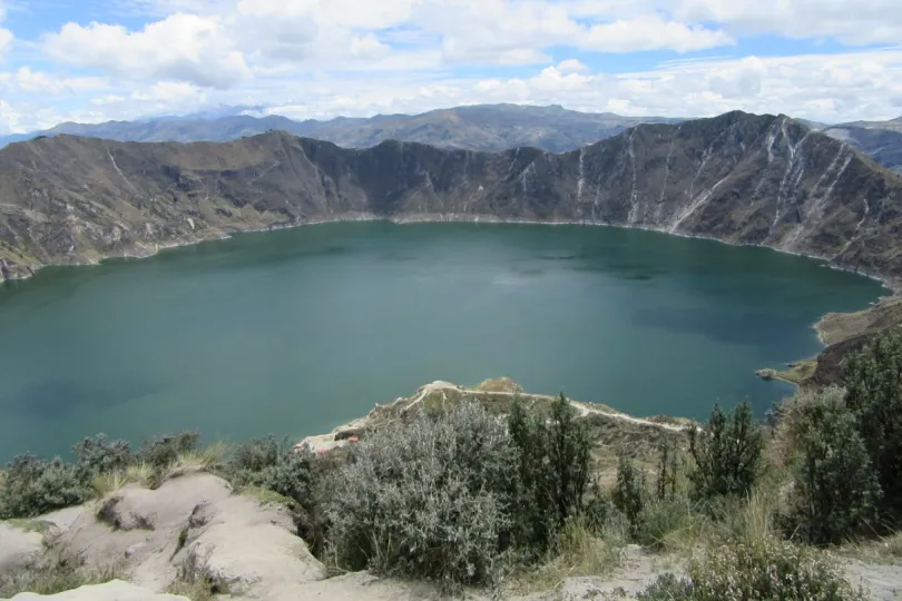 Ecuador individuele reis Quilotoa meer