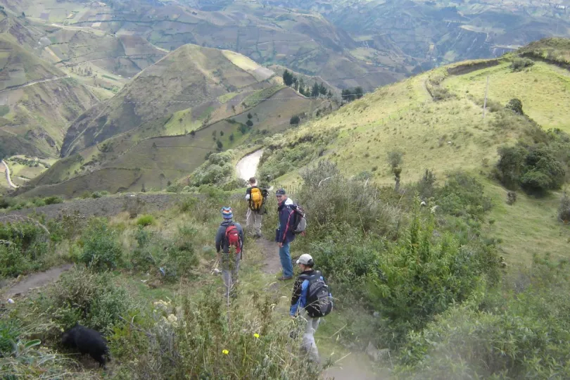 Wandelen Ecuador Quilotoa trekking