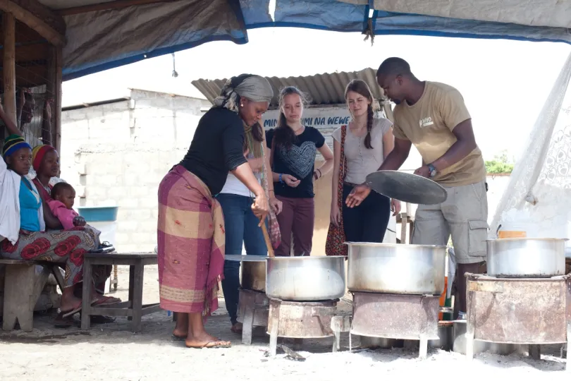 kookworkshop in tanzania