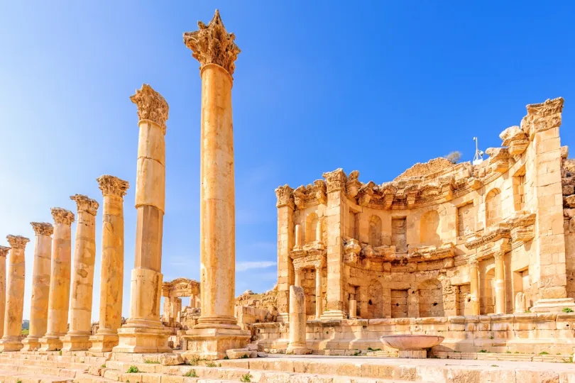 Jerash ruines