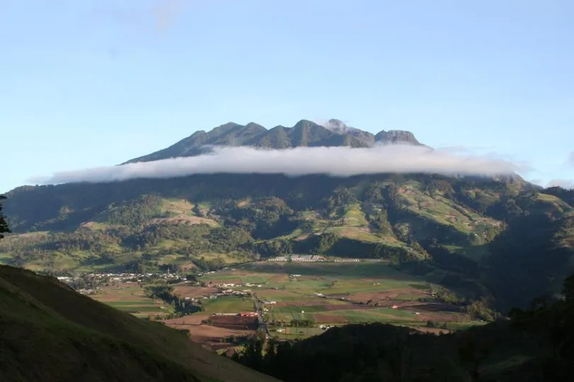 Panama reis Cerro Punta vulkaan