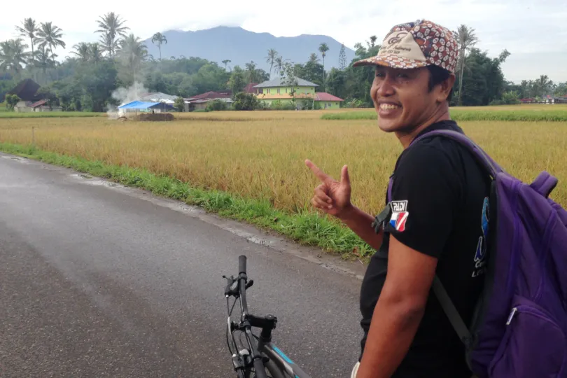 Rondreis Sumatra - fietstocht