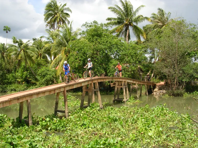 Rondreis Vietnam - fietstocht Mekong