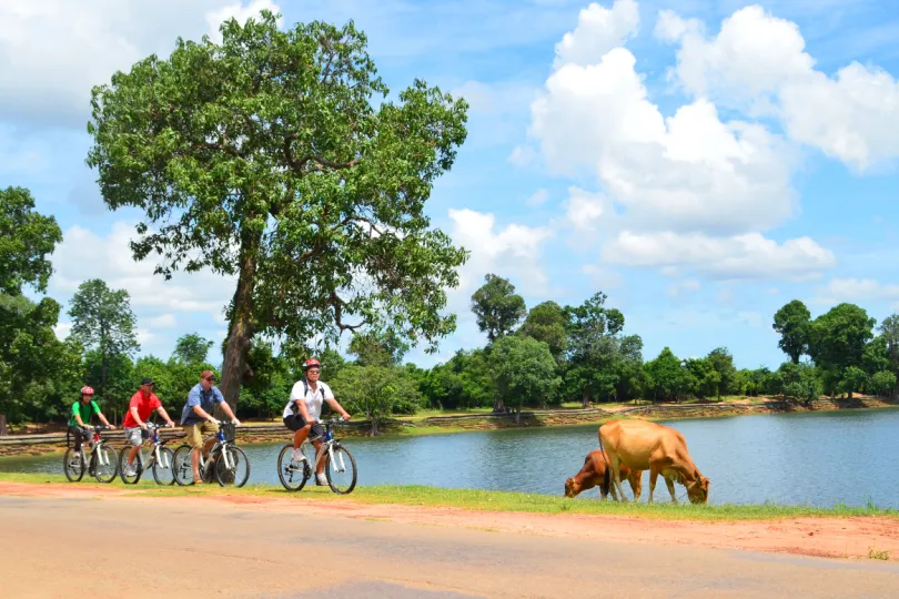 Excursies Cambodja - fietsen