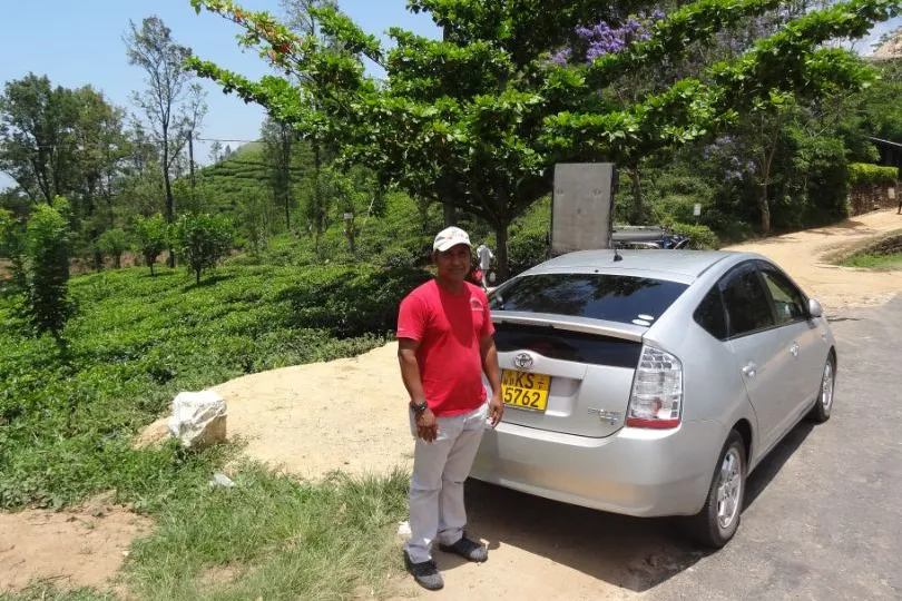 Sri Lanka met privechauffeur