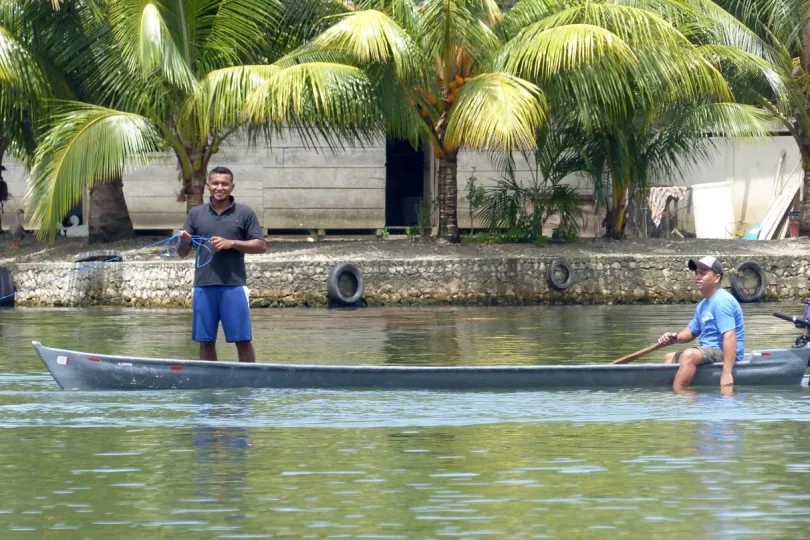 Rio Dulce Guatemala vissers