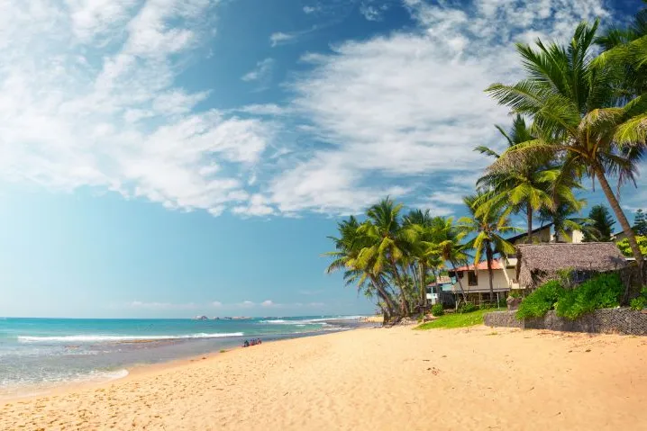 Hikkaduwa strand Sri Lanka