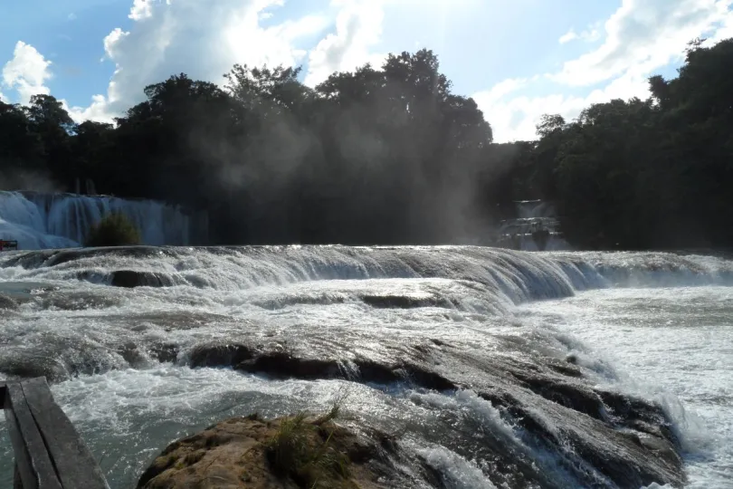 Hoogtepunten Mexico waterval Agua Azul