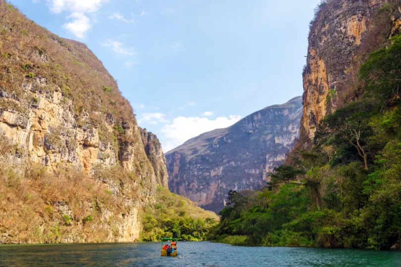 Mexico rondreis Sumidero canyon