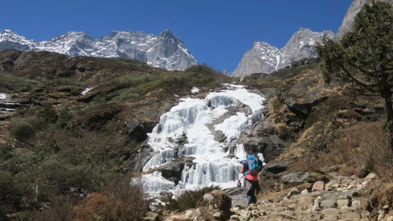 Nepal Everest Base Camp trek onderweg
