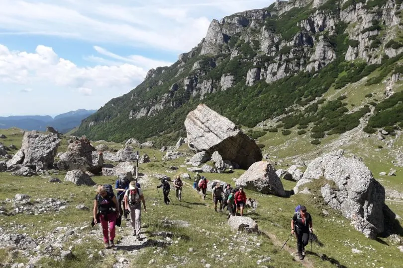 Bucegi sneewwandelreis Roemenie