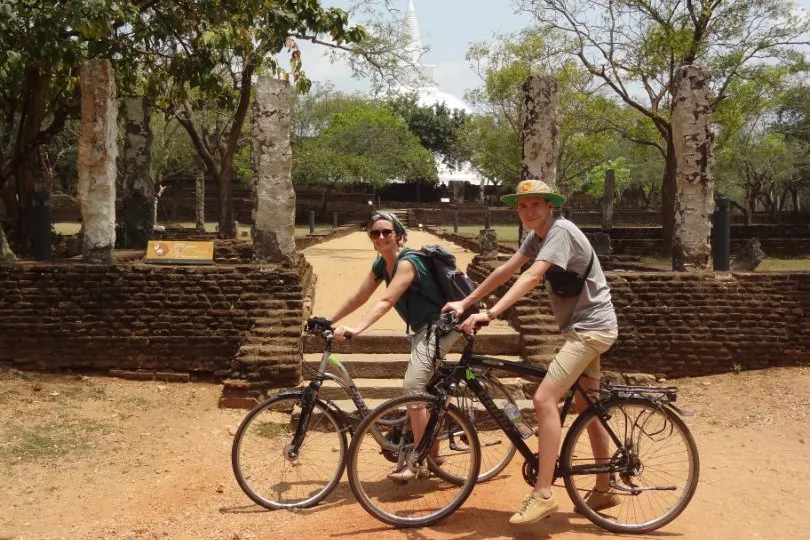 Fietstocht Polonnaruwa