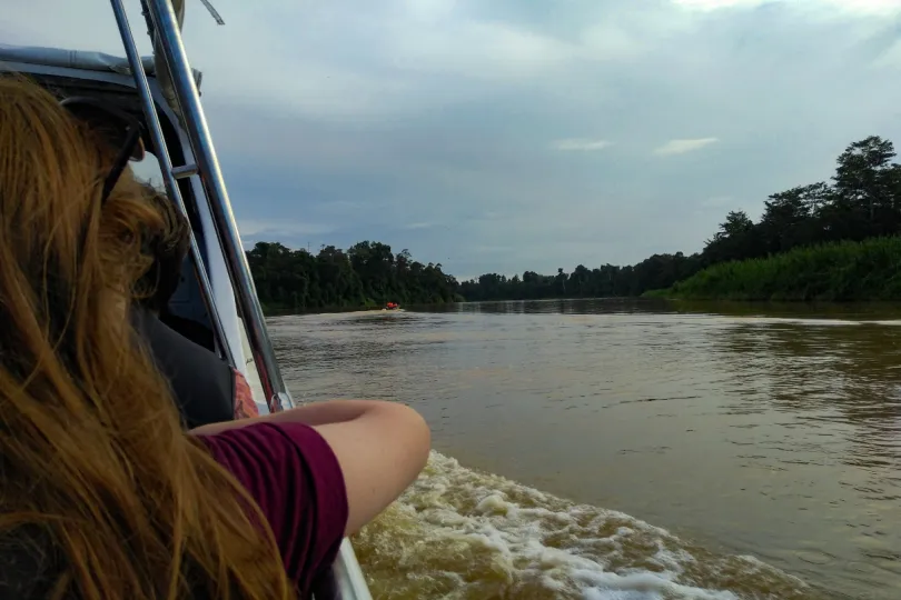 Maleisisch Borneo - riviertocht