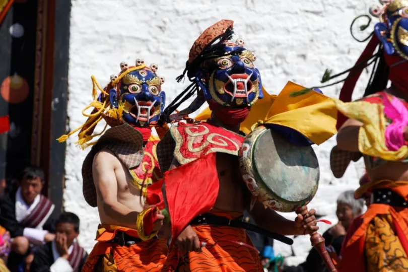 Bhutan festival Paro Tsechu
