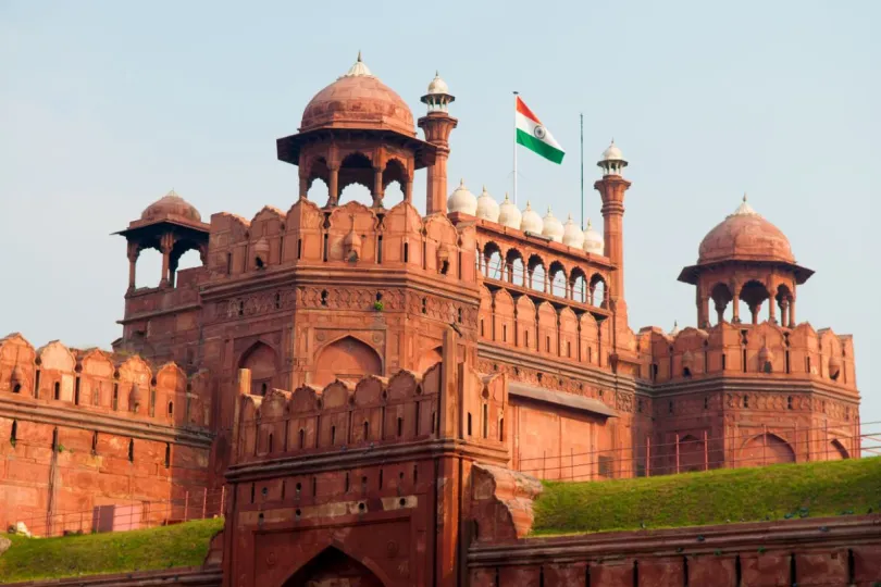 Rondreis India met kinderen Delhi Red Fort