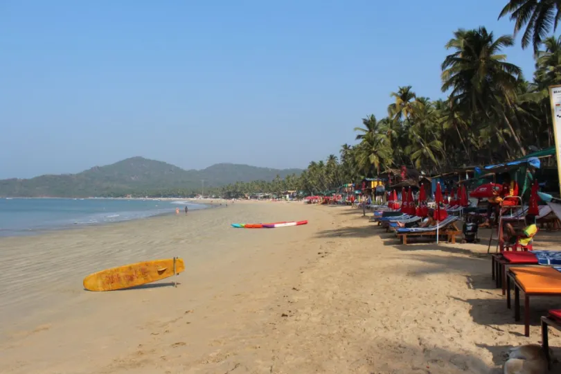 India reistips Goa strand