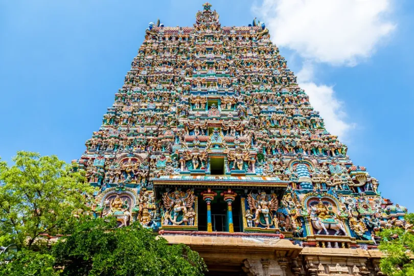 Rondreis Kerala Madurai Meenakshi tempel