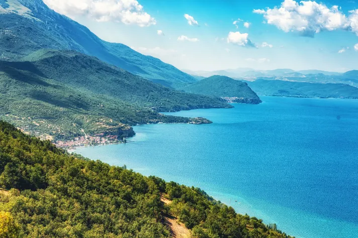 Noord-Macedonië Ohrid meer