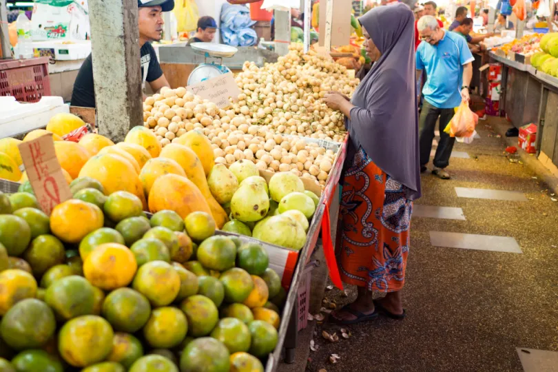 Borneo markt
