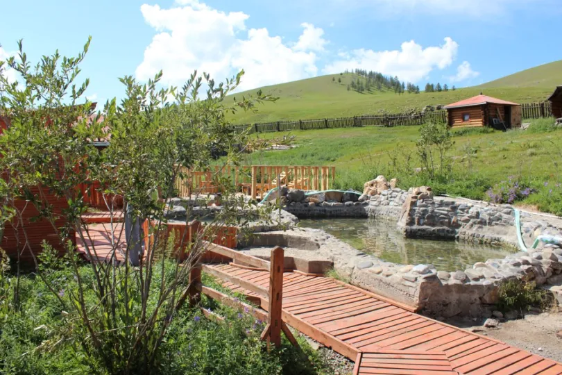 Hoogtepunten Mongolie Tsenkher hot spring