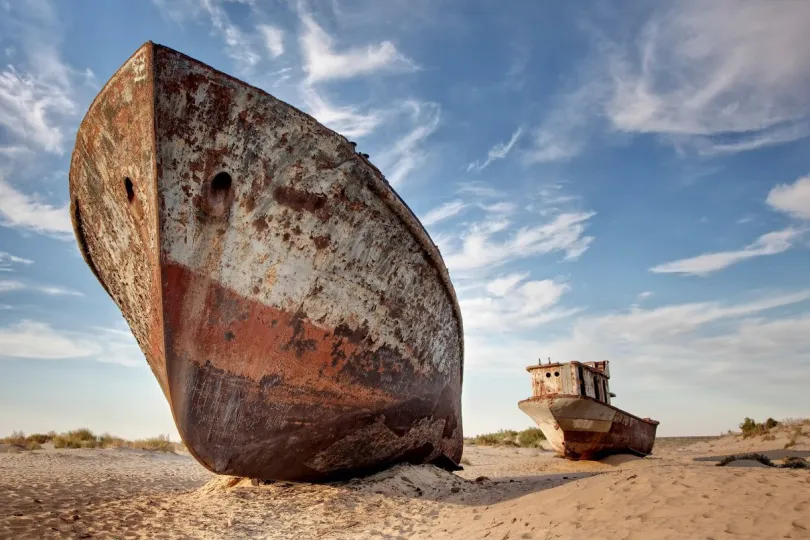 Oezbekistan reis Aral meer