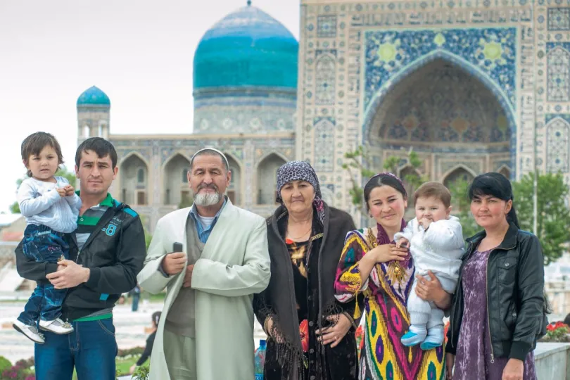 Oezbekistan reizen lokale familie