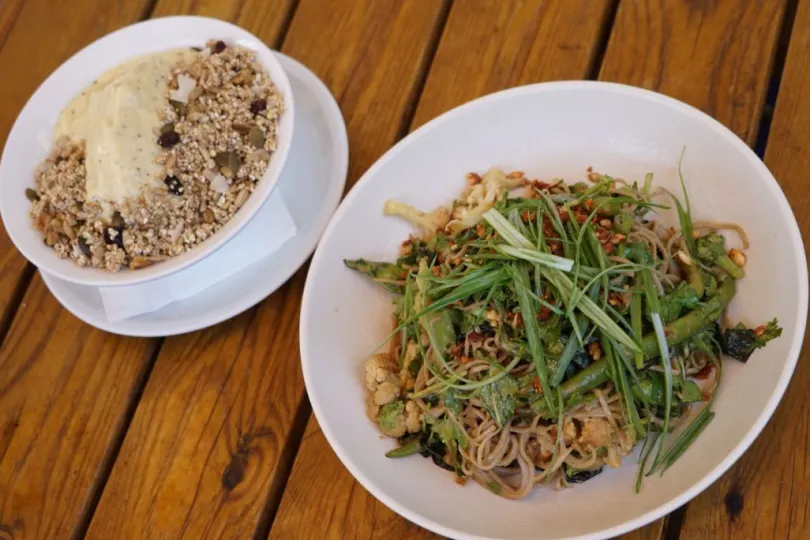 Vegetarisch eten op reis