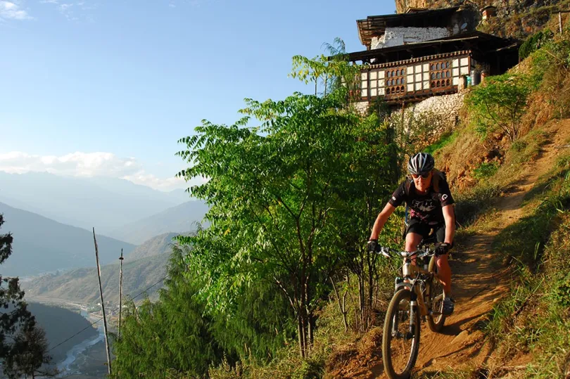 Bhutan excursie mountainbike