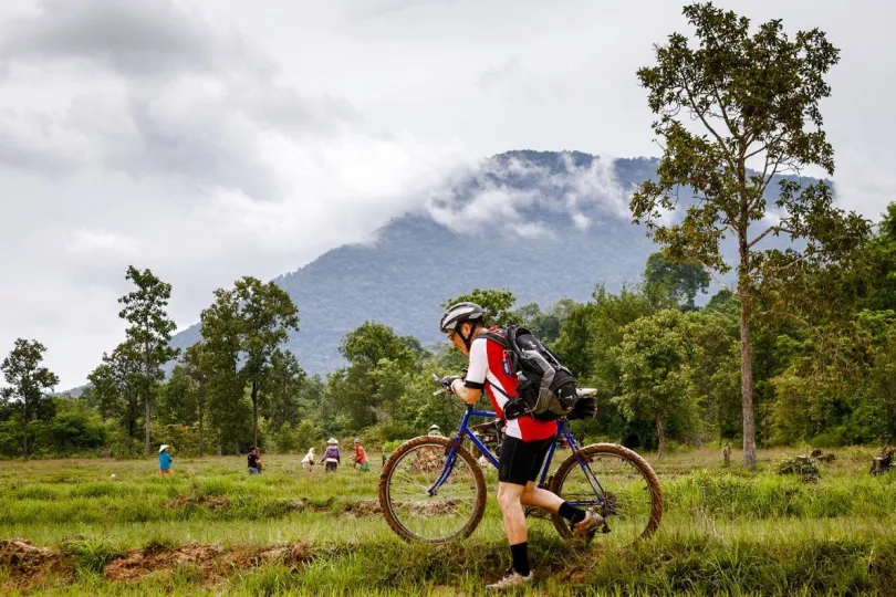 Laos fietsen