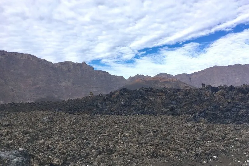 Wie auf dem Mond: Lavalandschaft auf Fogo, Kapverden