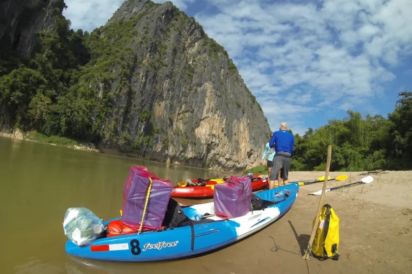 Laos vakantie Kayak