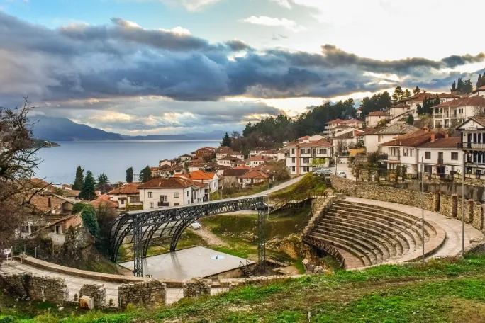 Noord-Macedonie Ohrid theater