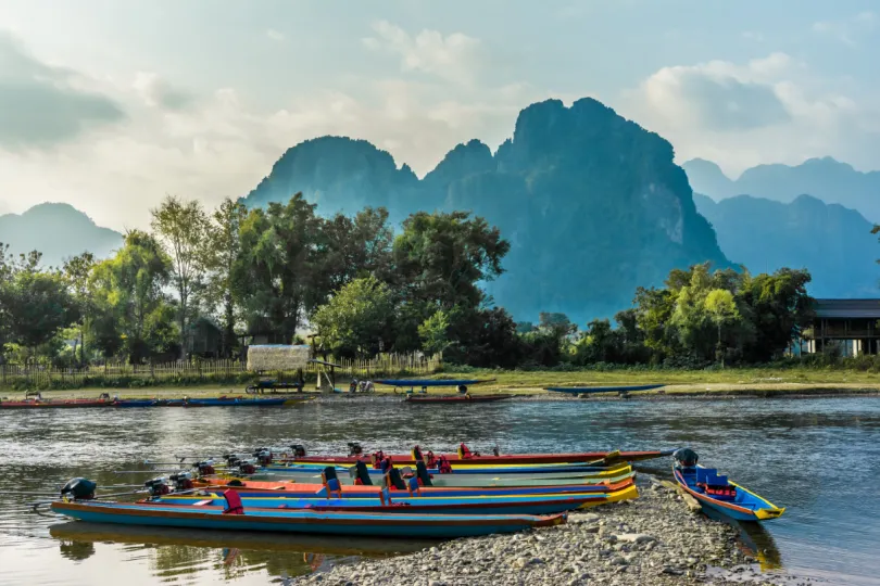 Thailand en Laos vakantie - Vang Vieng