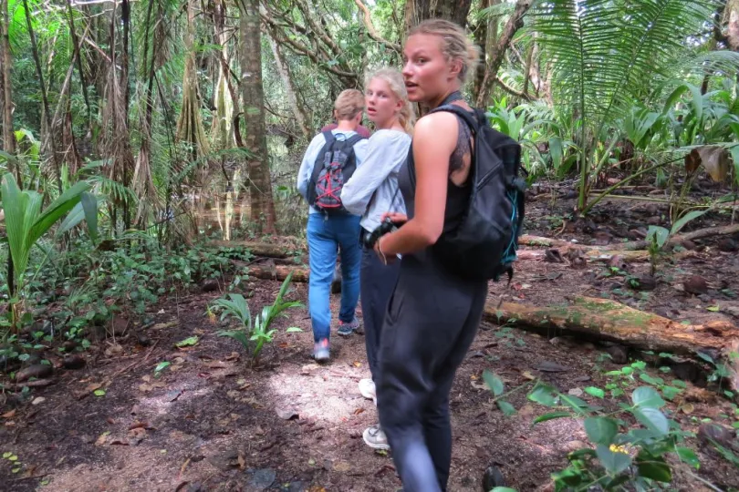 Familiereis Costa Rica jungle wandeling