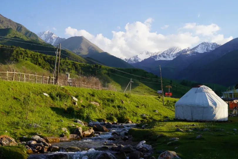 Kirgizië yurt