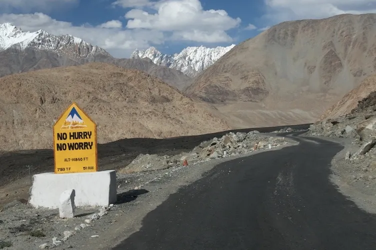 Ladakh reis onderweg