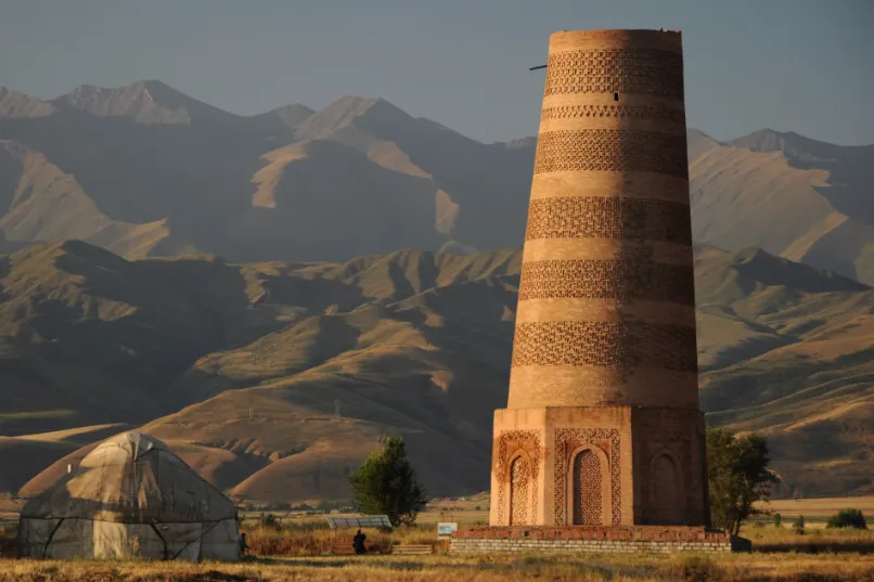 Kirgizië Burana toren