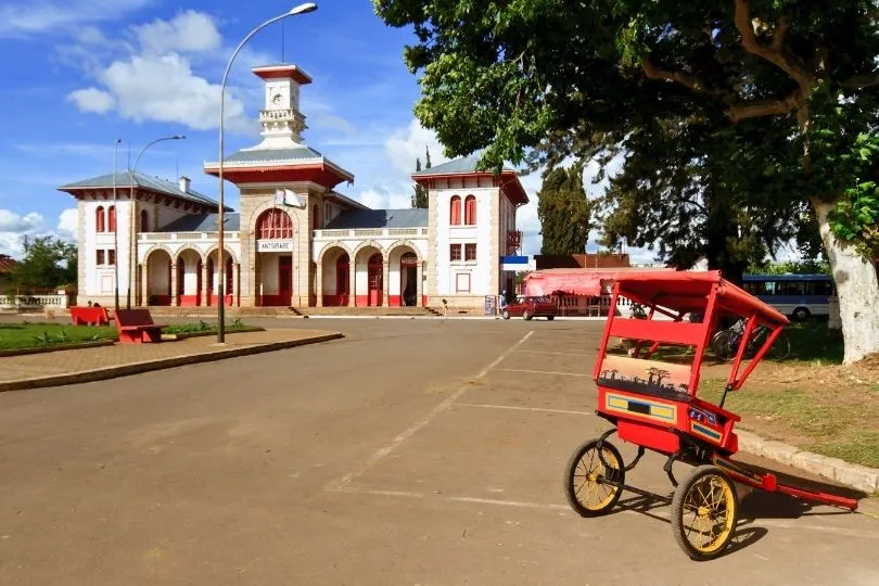 Antsirabe, Dorf auf Madagaskar