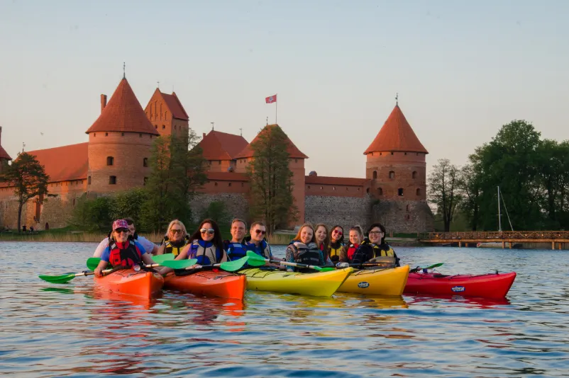 Trakai kano Litouwen Baltische Staten