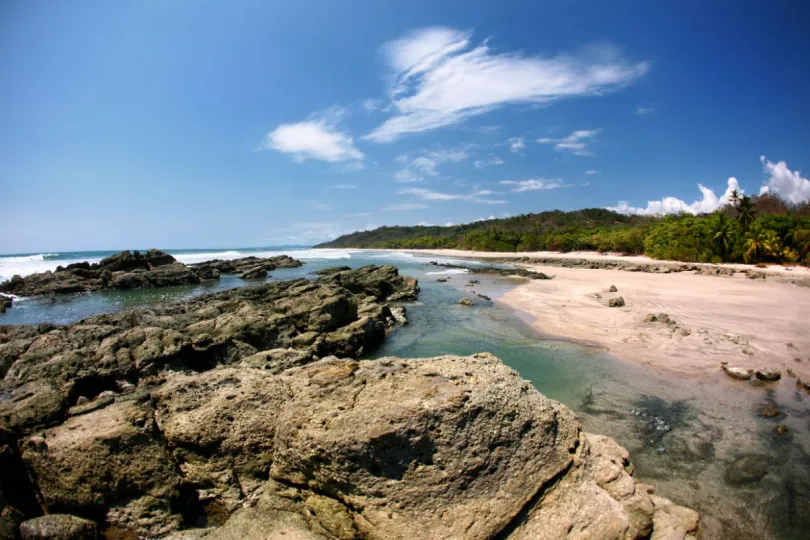 Mooiste stranden Costa Rica Montezuma strand