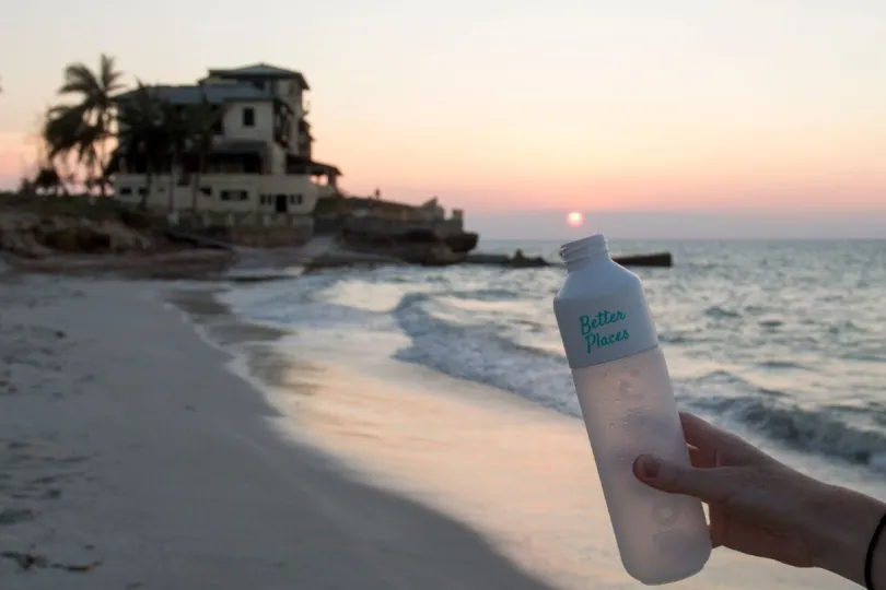 Plasticvrij reizen Cuba Dopper strand