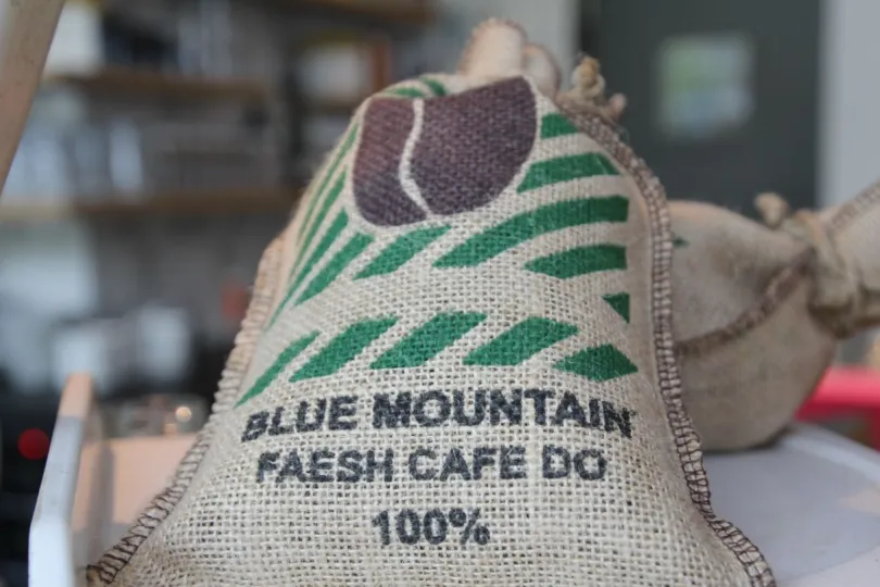 Jamaica reis per bus koffie Blue Mountains