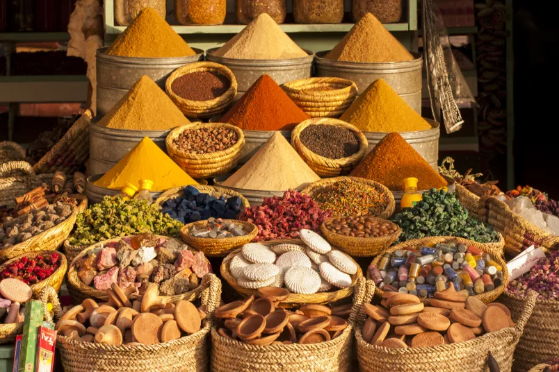 Marokko Marrakech markt